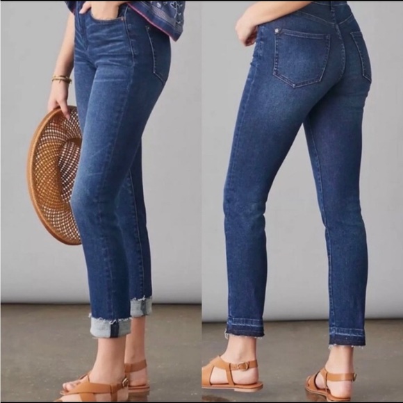 ANTHROPOLOGIE Pilcro and the letterpress Script Jeans - Picture 1 of 11